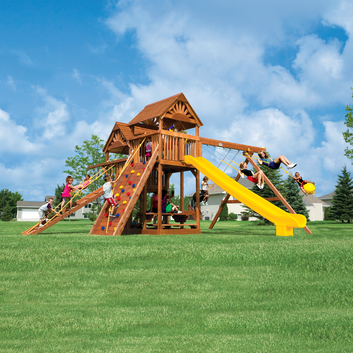 King Kong Clubhouse Pkg II Work of Art (45D) - Rainbow Play of NC