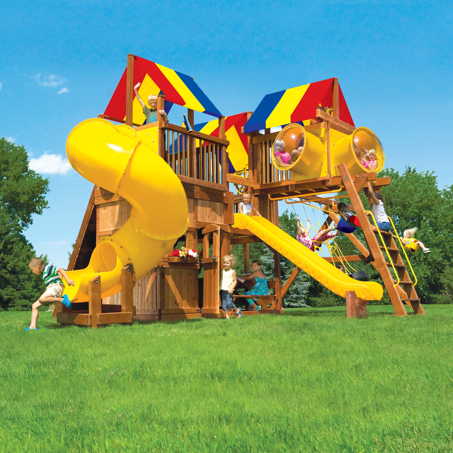 King Kong Clubhouse Pkg IV with Crazy Gizmos (46F) - Rainbow Play of NC