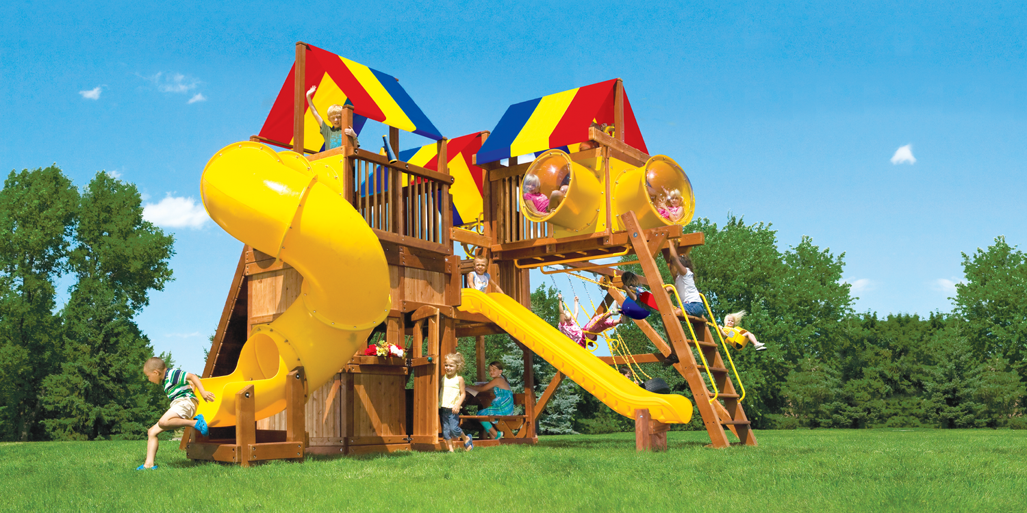 King Kong Clubhouse Pkg IV with Crazy Gizmos (46F) - Rainbow Play of NC