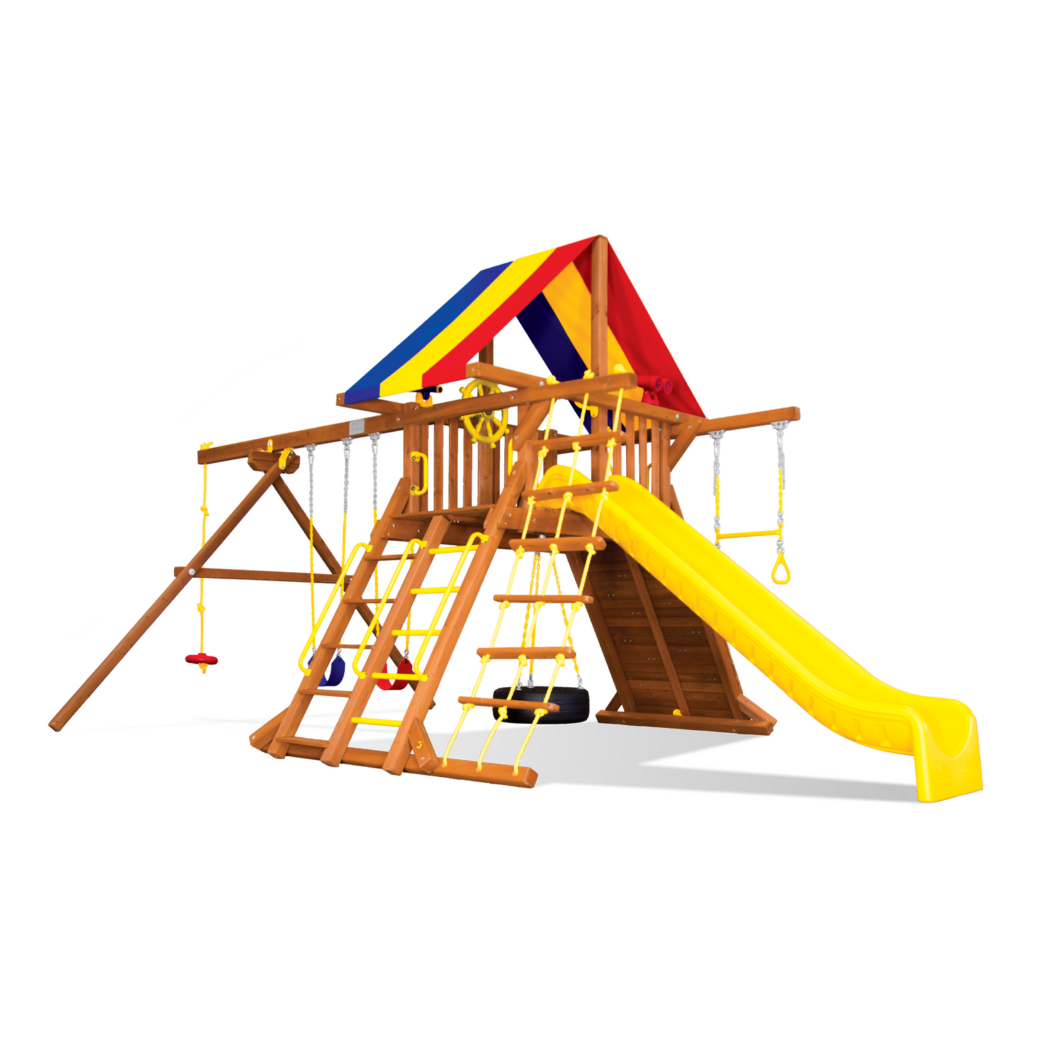 Circus Castle Pkg II Feature Model (8A) Playset - Rainbow Play of NC