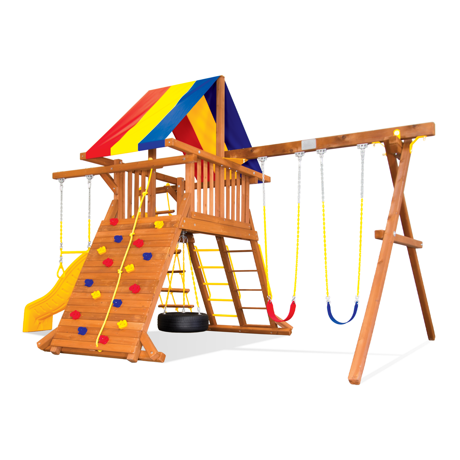 Circus Castle Pkg II Popular (9B) Playset - Rainbow Play of NC