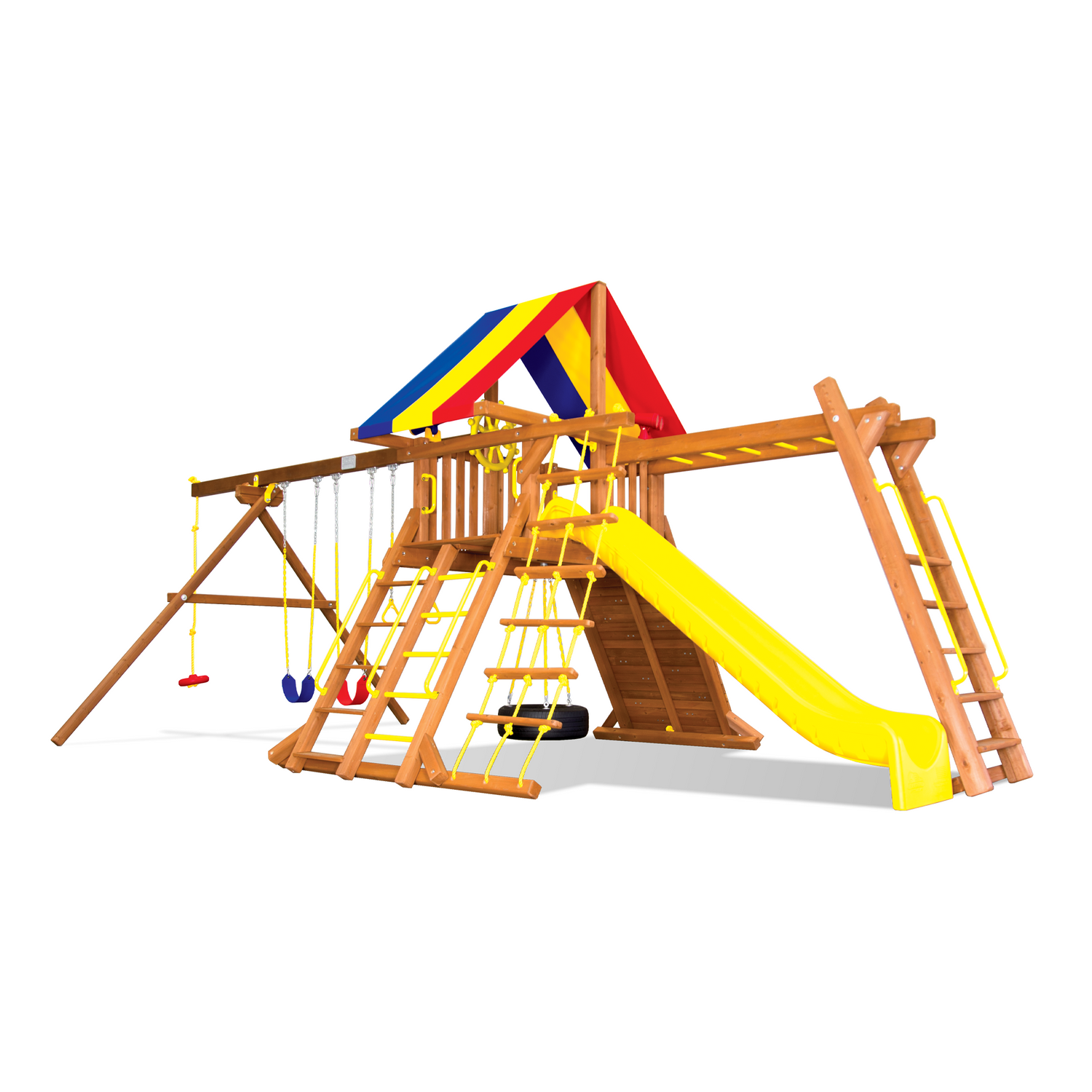 Circus Castle Pkg III Loaded (9D) Playset - Rainbow Play of NC