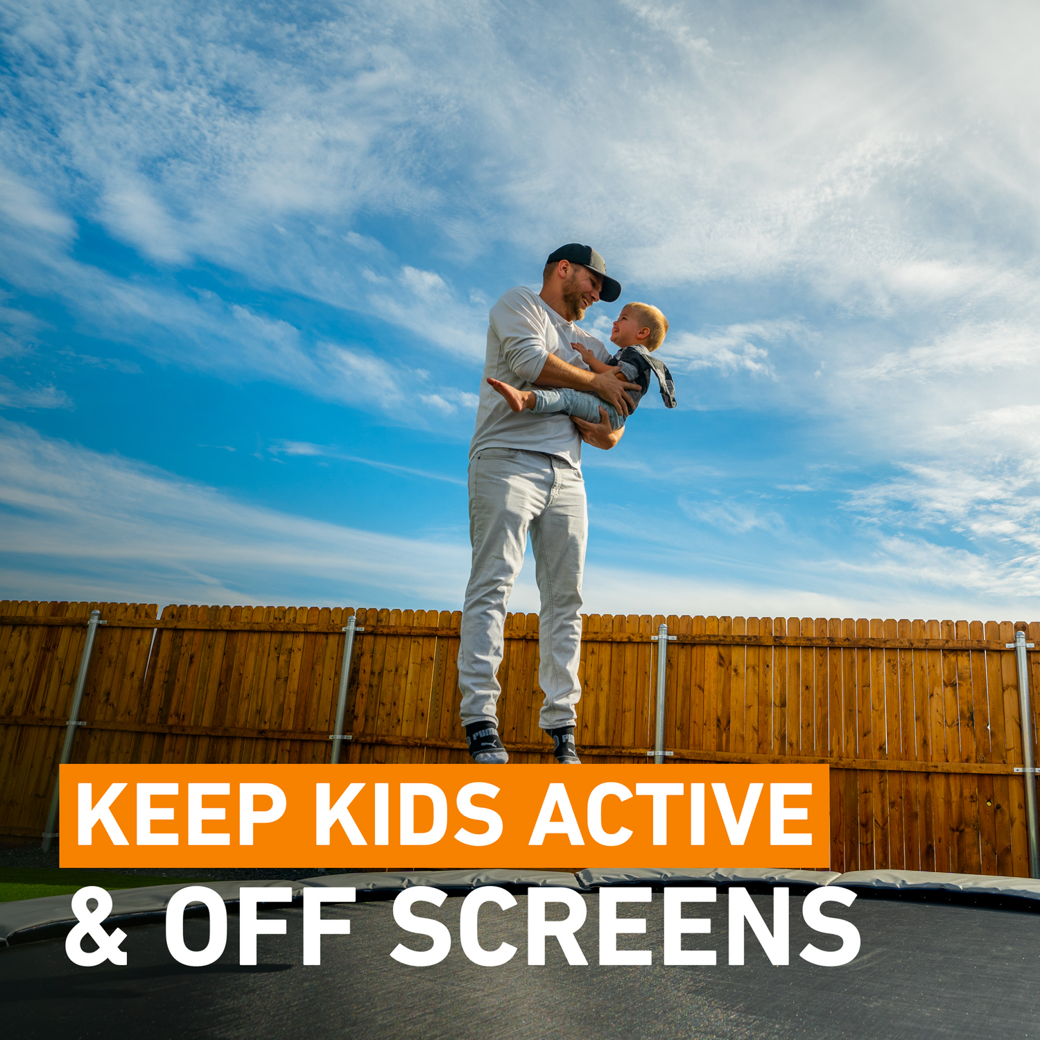 Round Pro-Line Avyna In-Ground Trampoline Titanium Gray