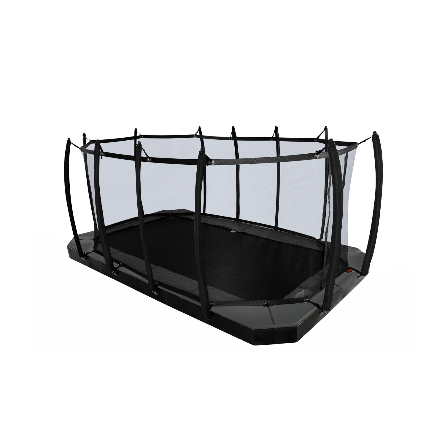 Rectangle Pro-Line Avyna In-Ground Trampoline - Rainbow Play of NC