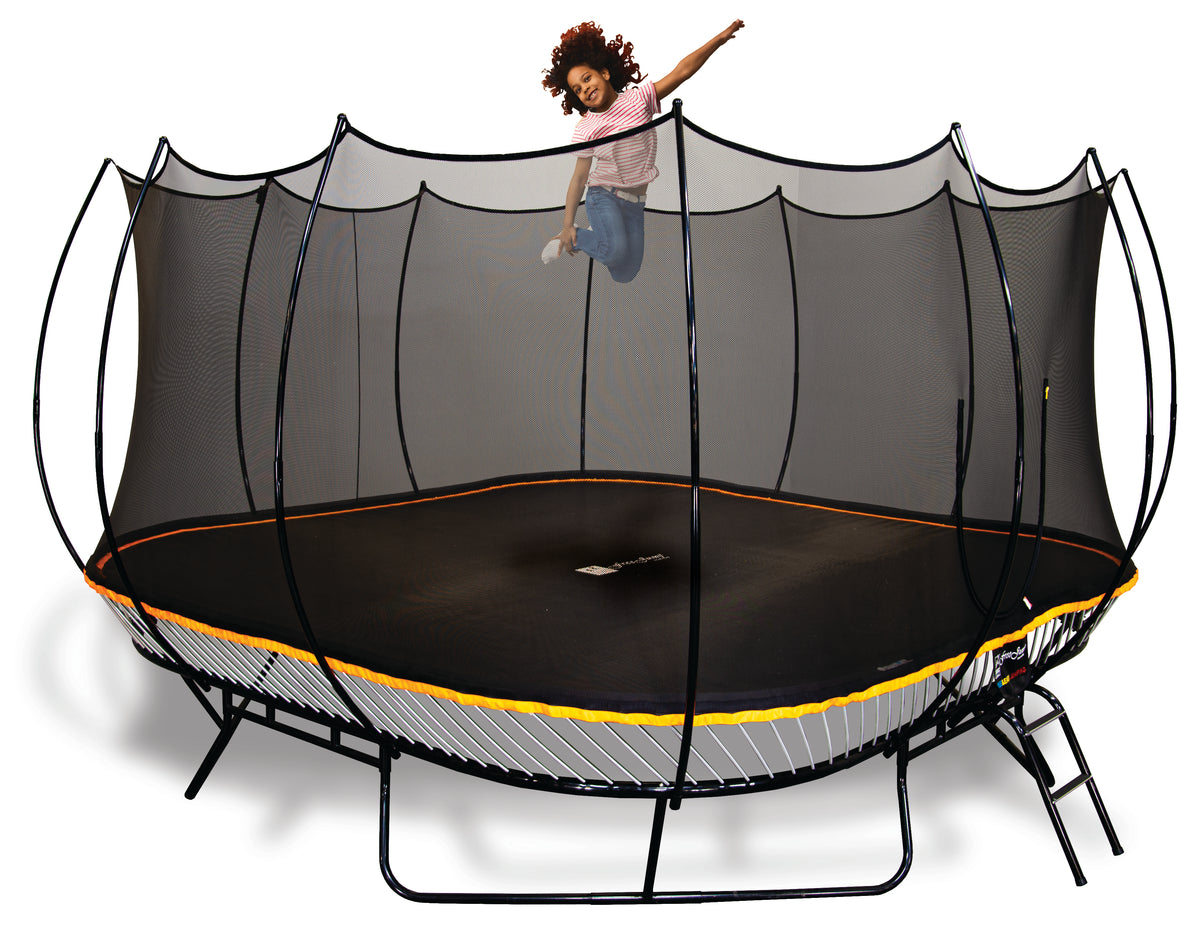 Free Jump Square Springless Trampoline