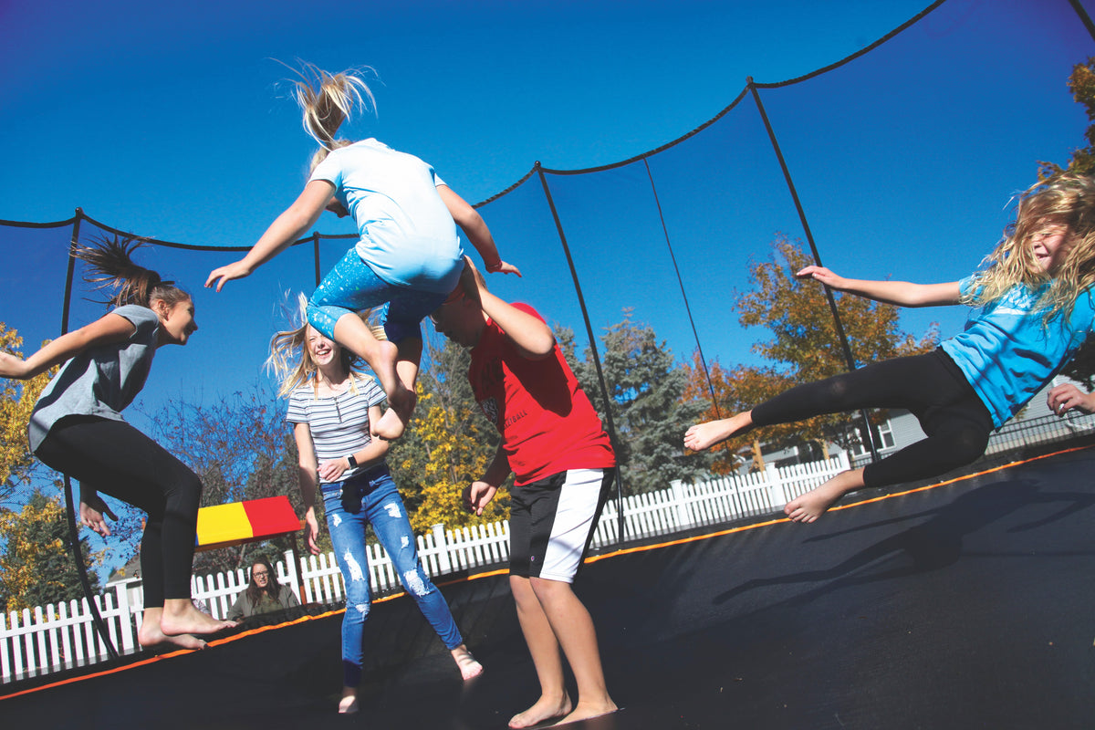 Free Jump Square Springless Trampoline