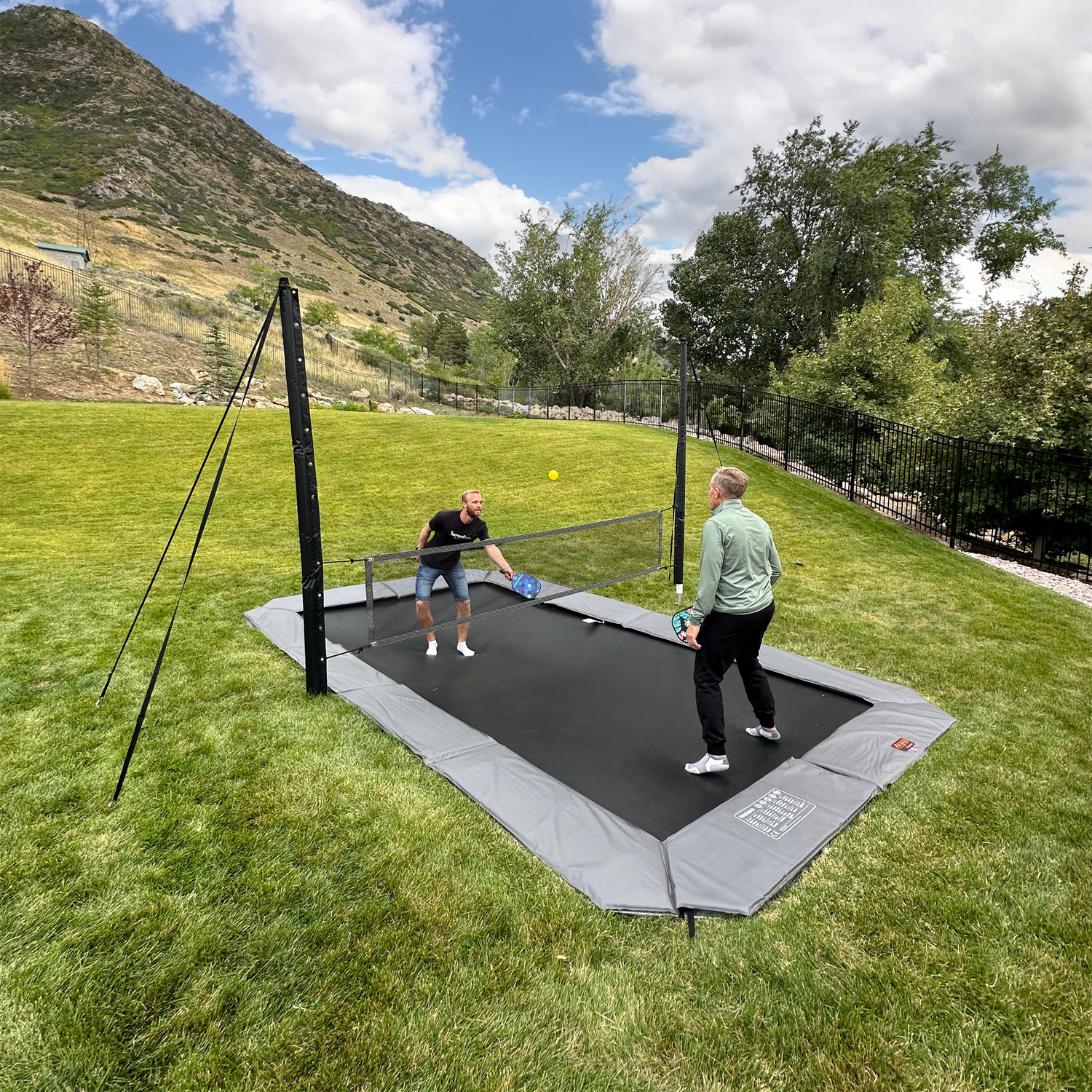 JUMPNET Trampoline Volleyball & Pickleball Net
