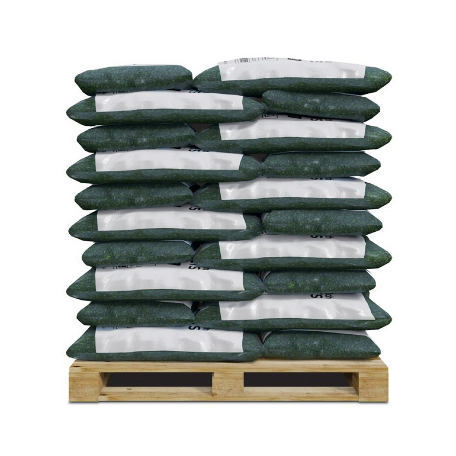 Premium Nugget Rubber Mulch Pallet - Rainbow Play of NC