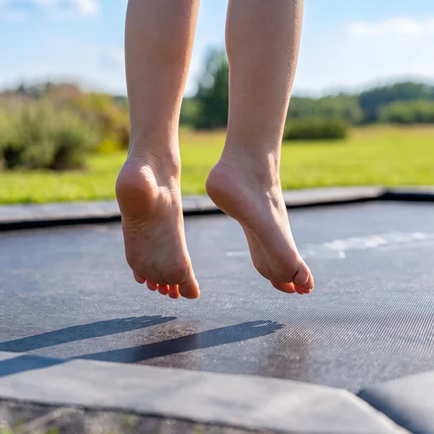 North Rectangle In-ground Trampoline