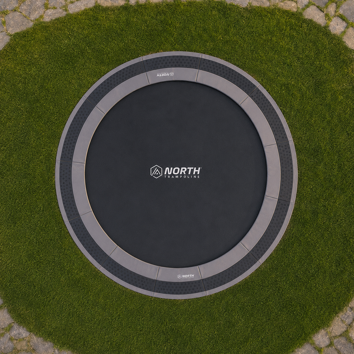 North Round In-ground Trampoline