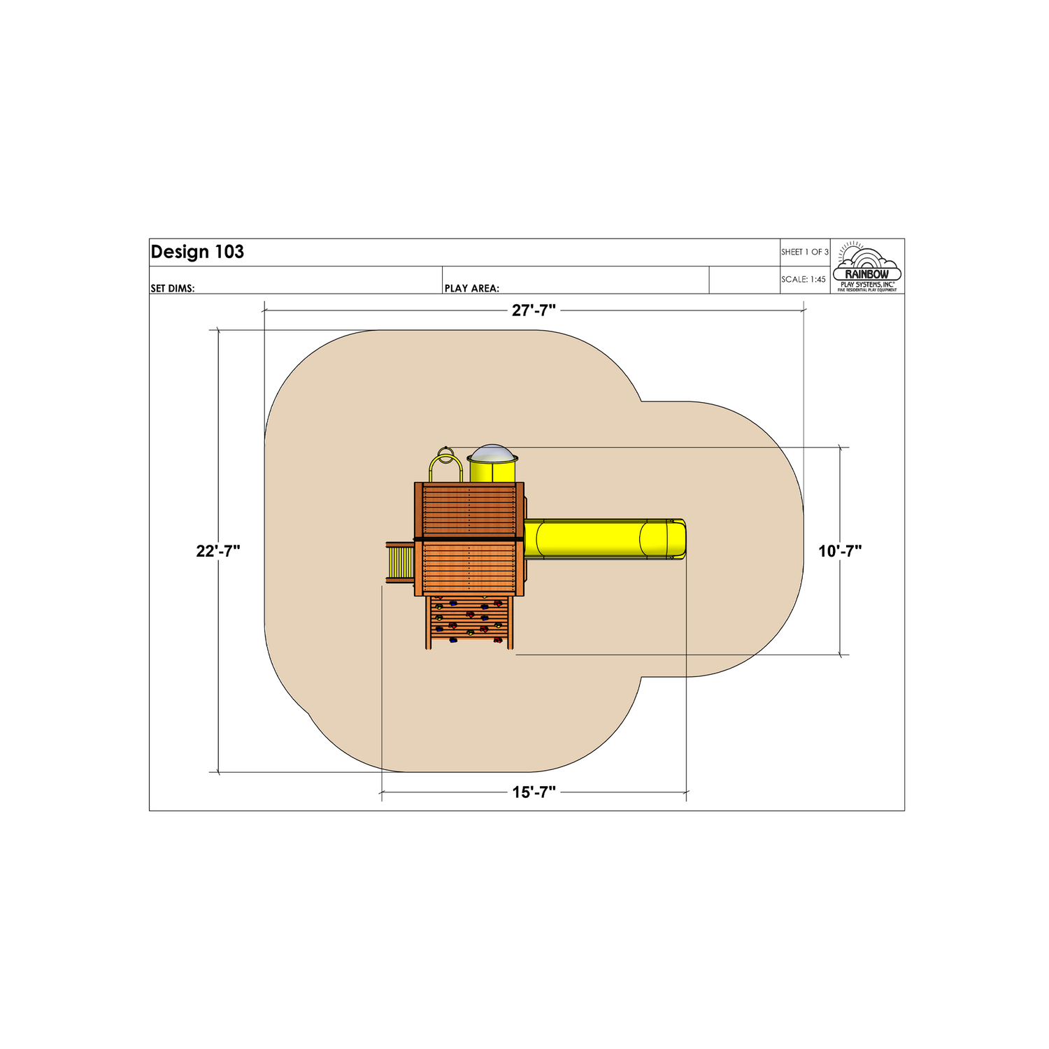 Rainbow Play Village Design 103 (14) - Rainbow Play of NC