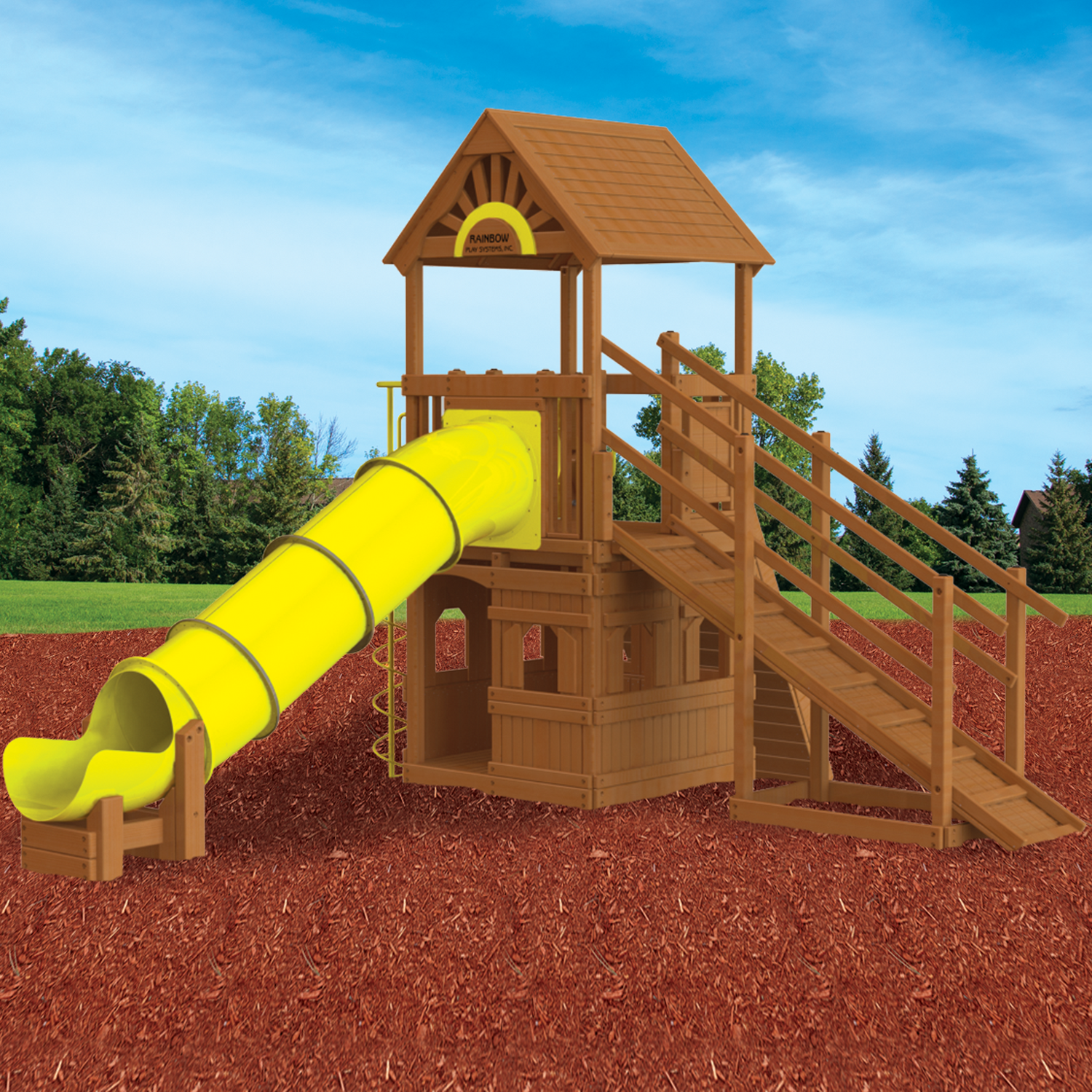 Rainbow Play Village Design 104 (15) - Rainbow Play of NC