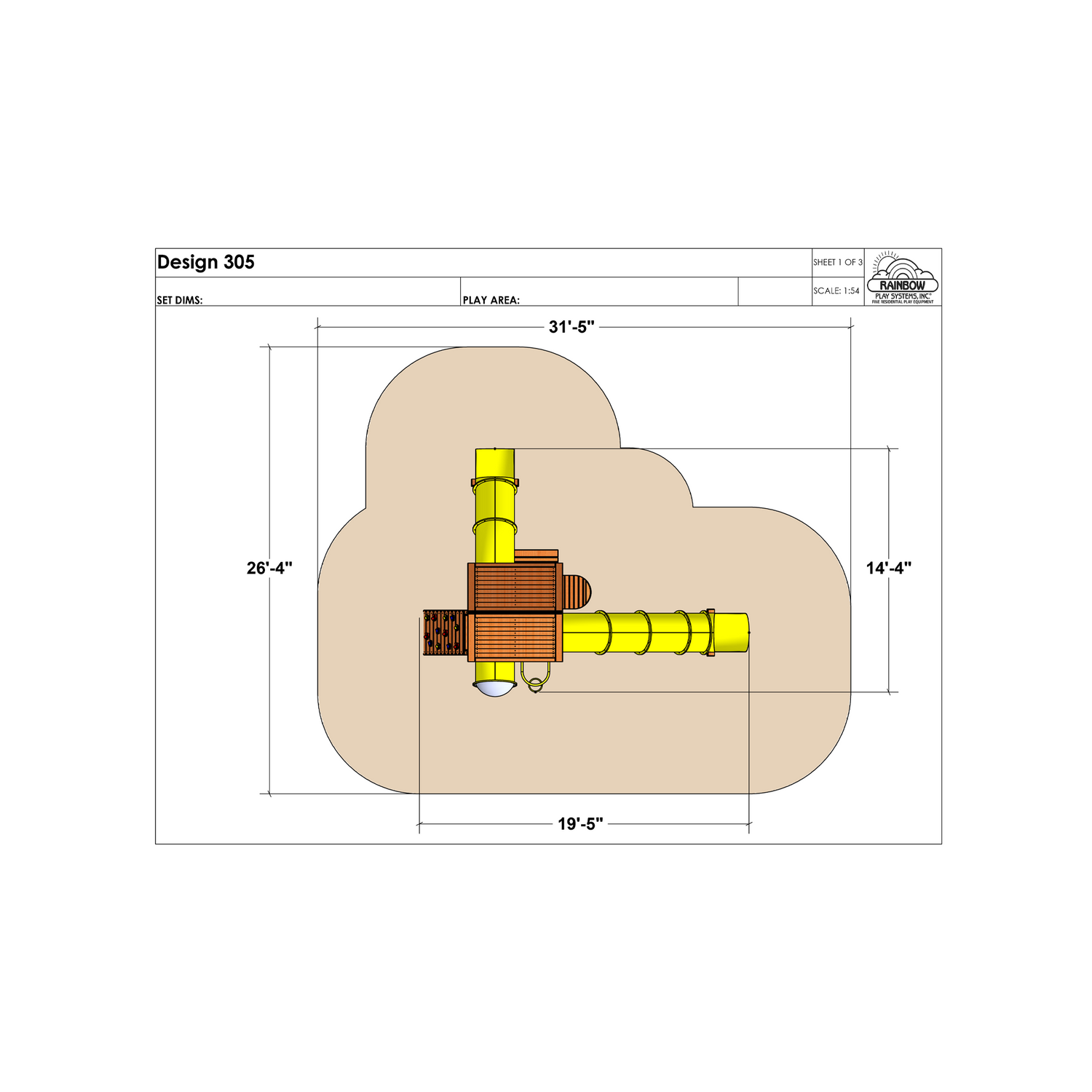Rainbow Play Village Design 305 (21) - Rainbow Play of NC