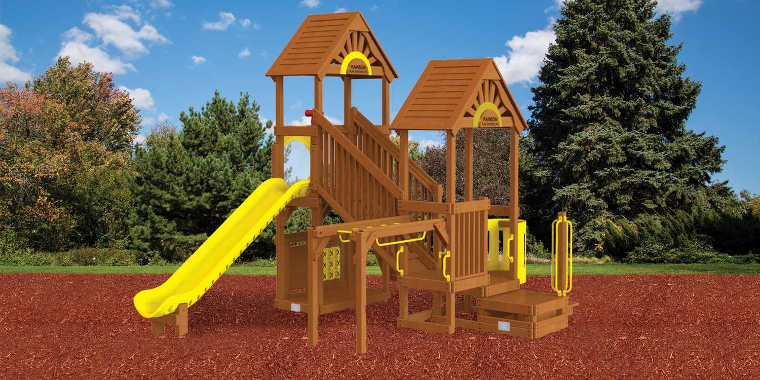 Rainbow Play Village Design 401 (22) - Rainbow Play of NC