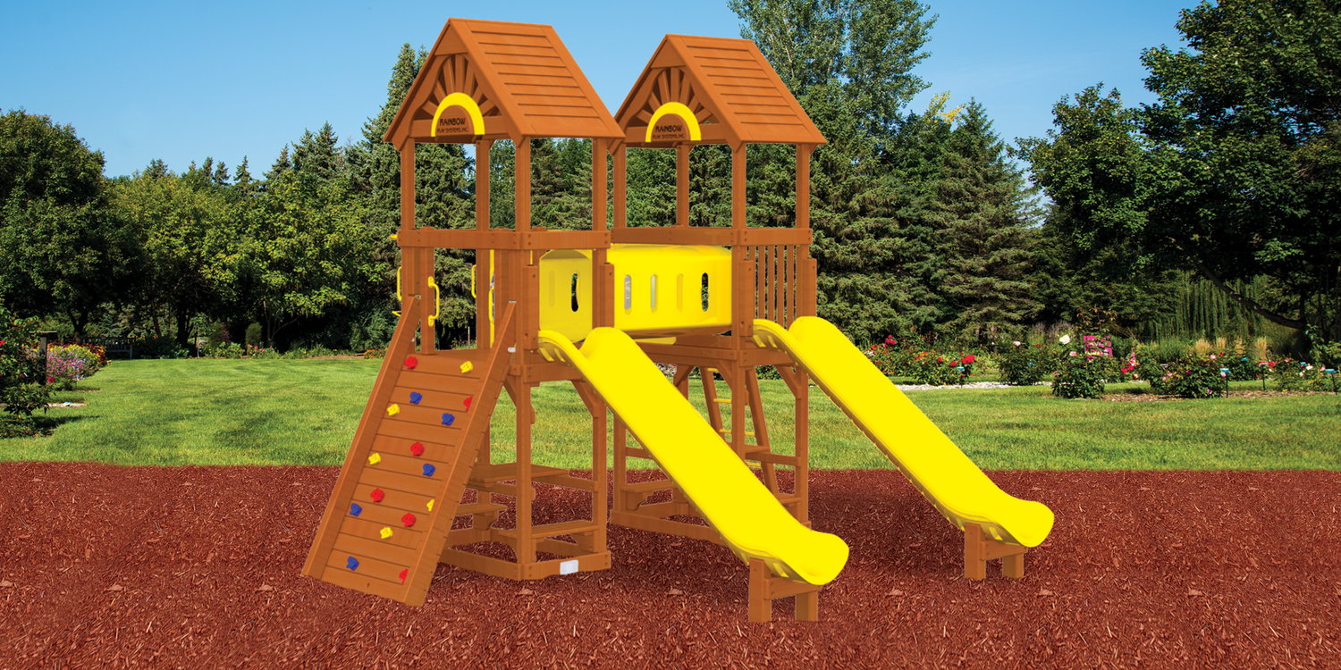 Rainbow Play Village Design 404 (25) - Rainbow Play of NC