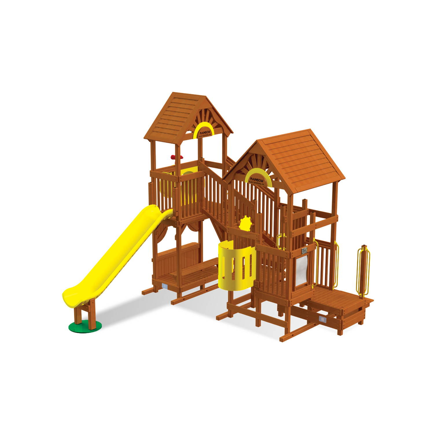 Rainbow Play Village Design 503 (28) - Rainbow Play of NC