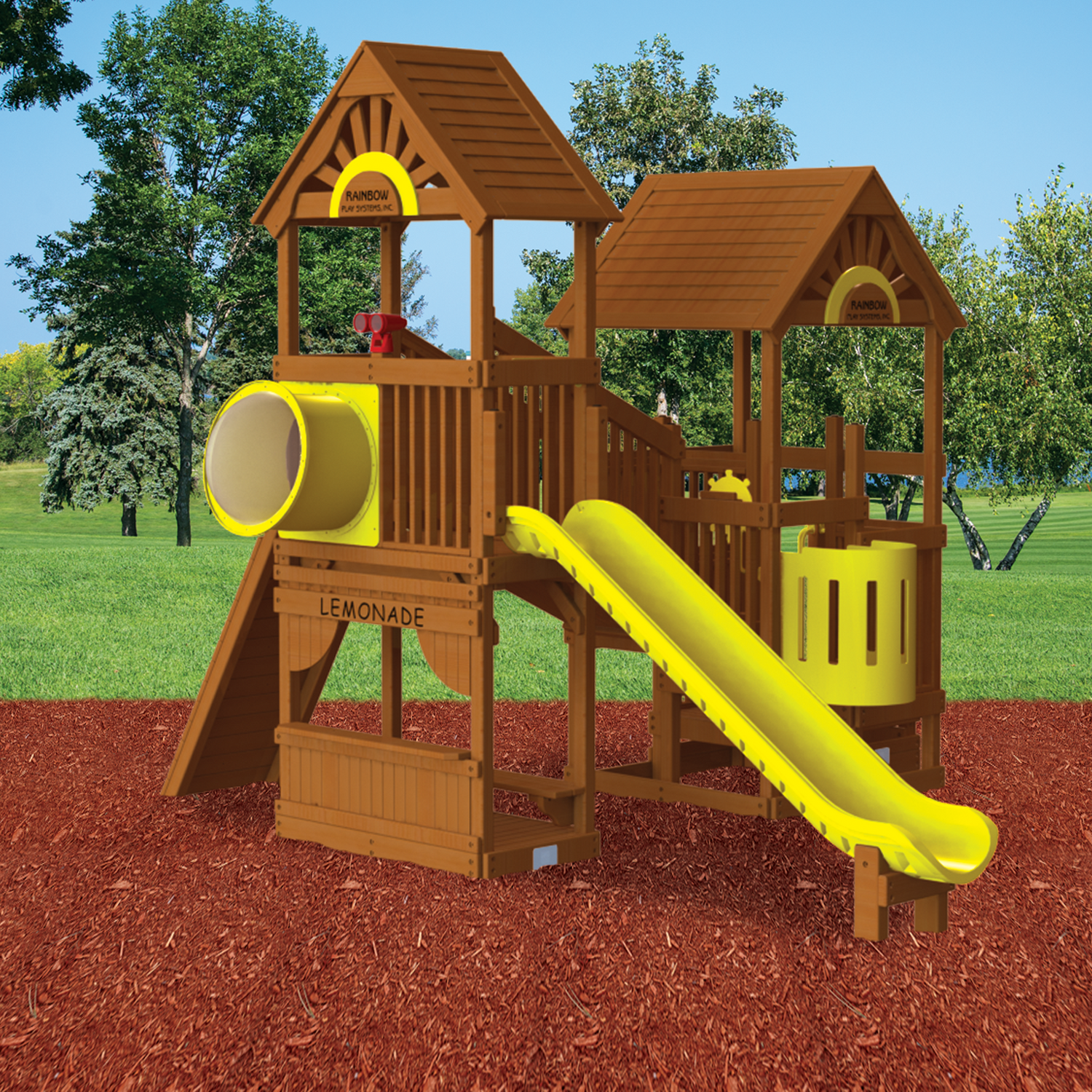 Rainbow Play Village Design 503 (28) - Rainbow Play of NC