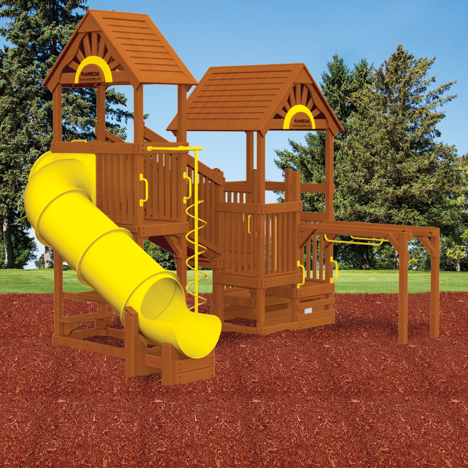 Rainbow Play Village Design 504 (29) - Rainbow Play of NC