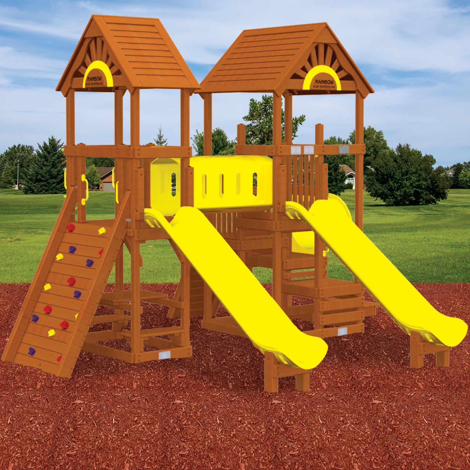 Rainbow Play Village Design 506 (31) - Rainbow Play of NC