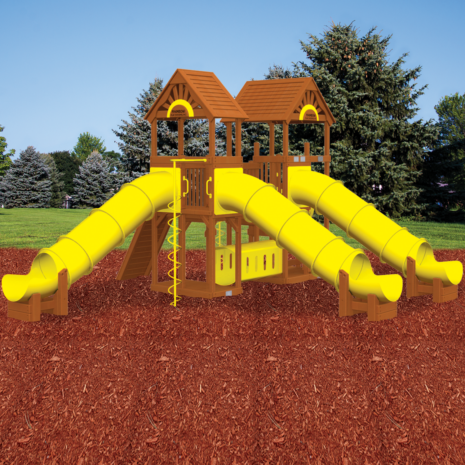 Rainbow Play Village Design 507 (32) - Rainbow Play of NC