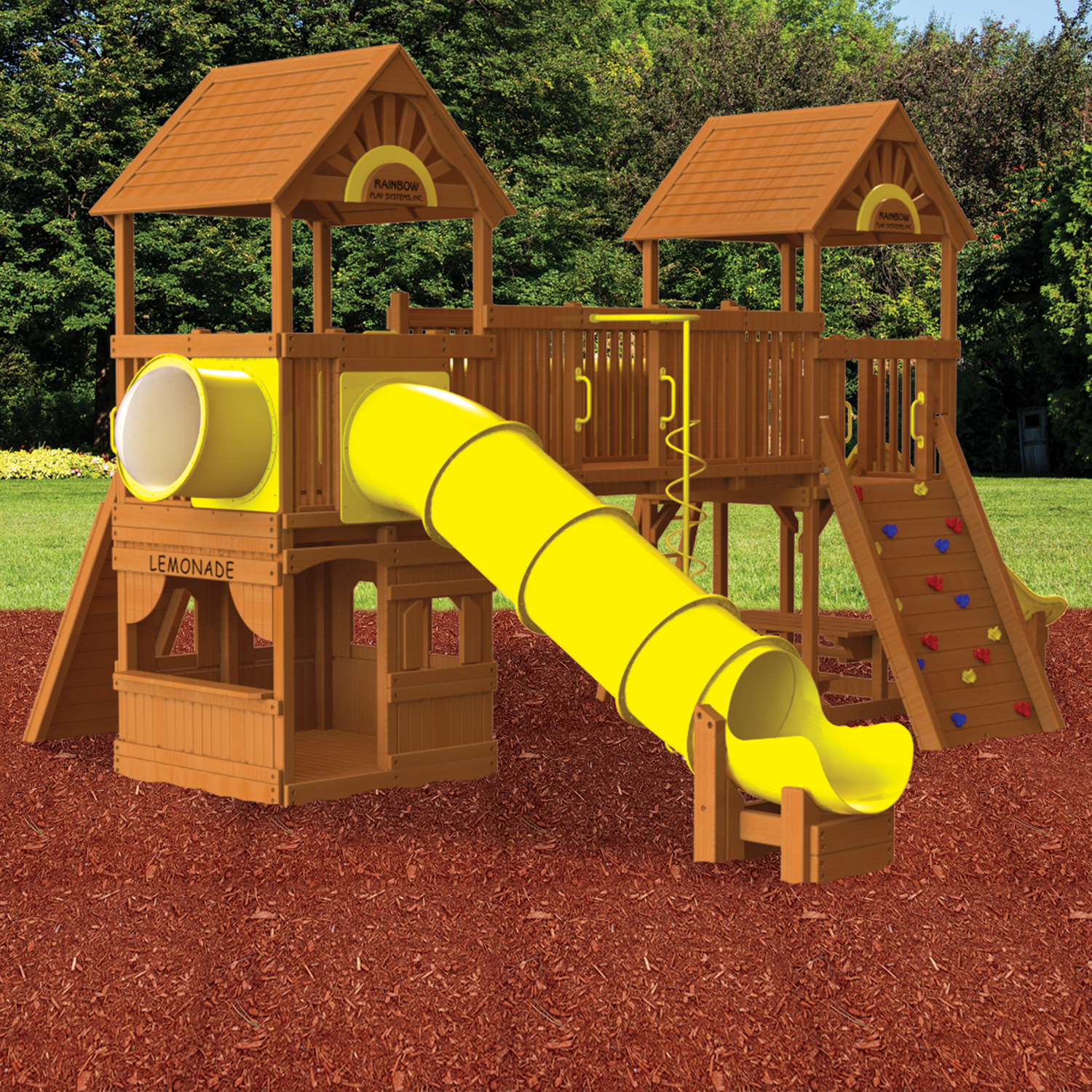 Rainbow Play Village Design 601 (33) - Rainbow Play of NC