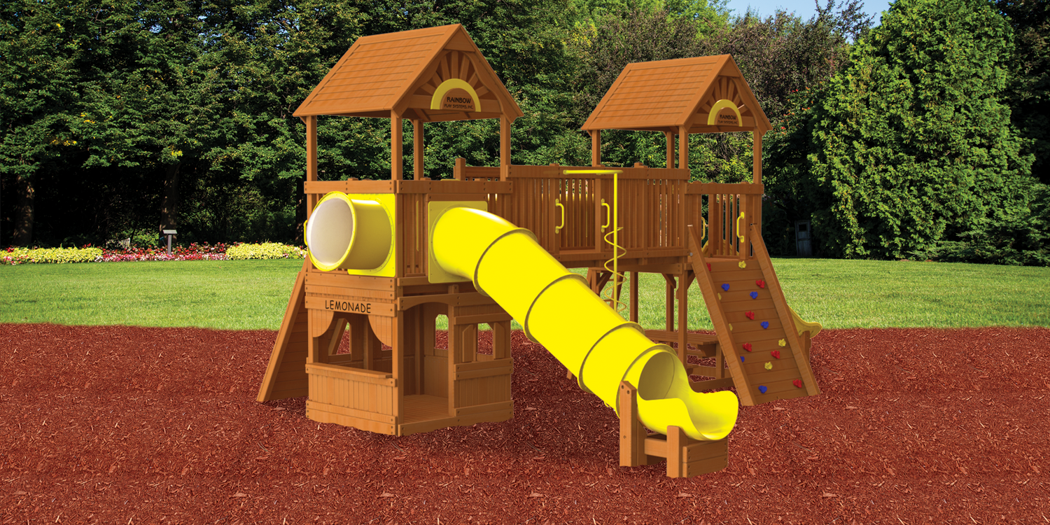 Rainbow Play Village Design 601 (33) - Rainbow Play of NC