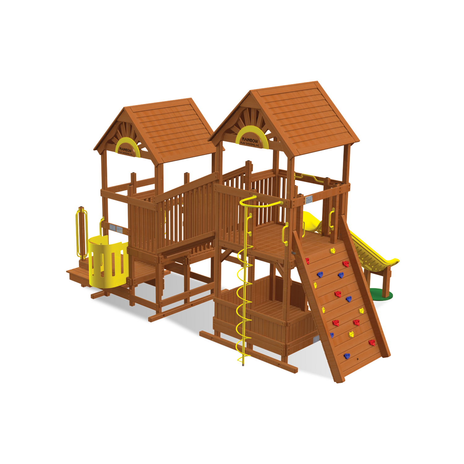 Rainbow Play Village Design 602 (34) - Rainbow Play of NC