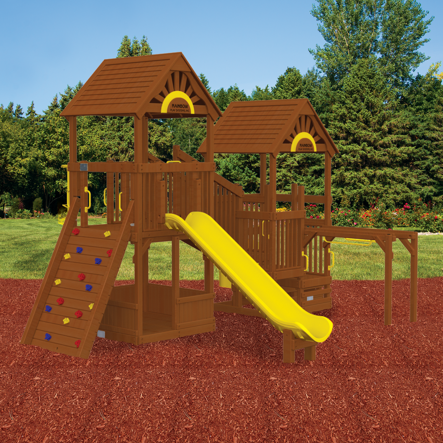 Rainbow Play Village Design 602 (34) - Rainbow Play of NC