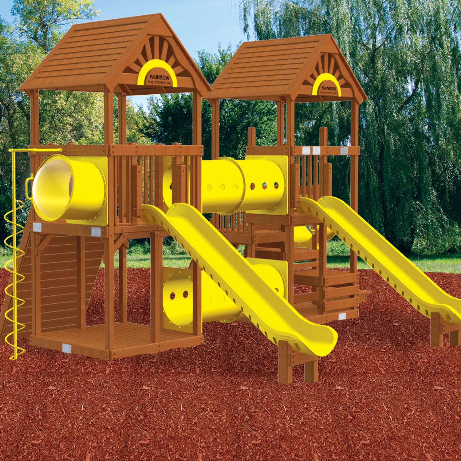 Rainbow Play Village Design 603 (35) - Rainbow Play of NC