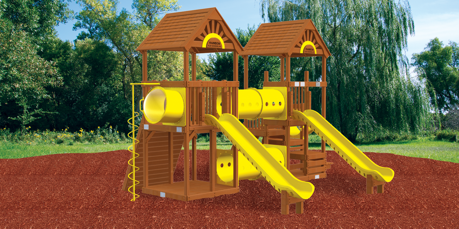 Rainbow Play Village Design 603 (35) - Rainbow Play of NC