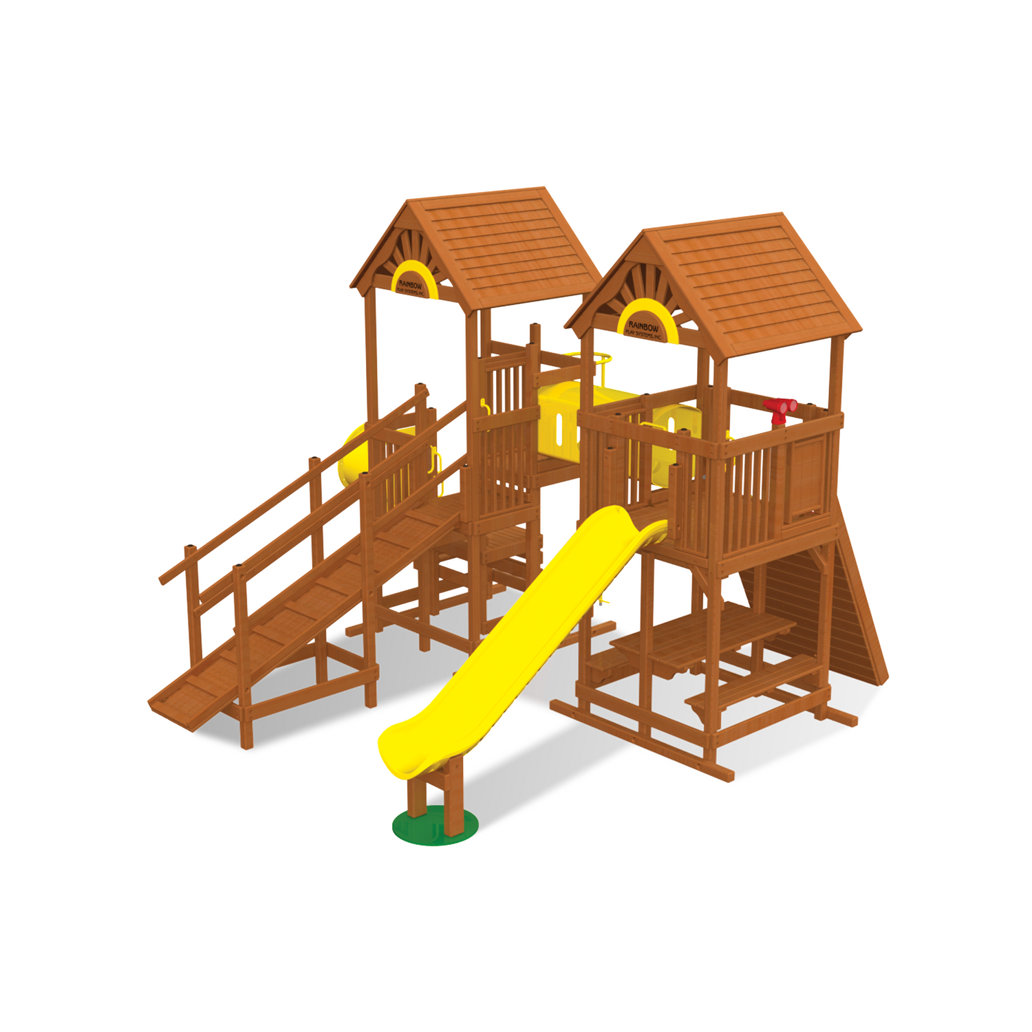 Rainbow Play Village Design 604 (36) - Rainbow Play of NC