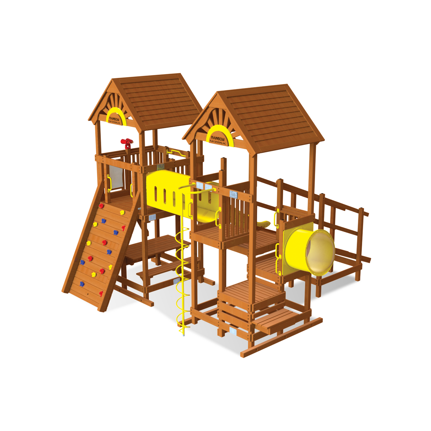 Rainbow Play Village Design 604 (36) - Rainbow Play of NC