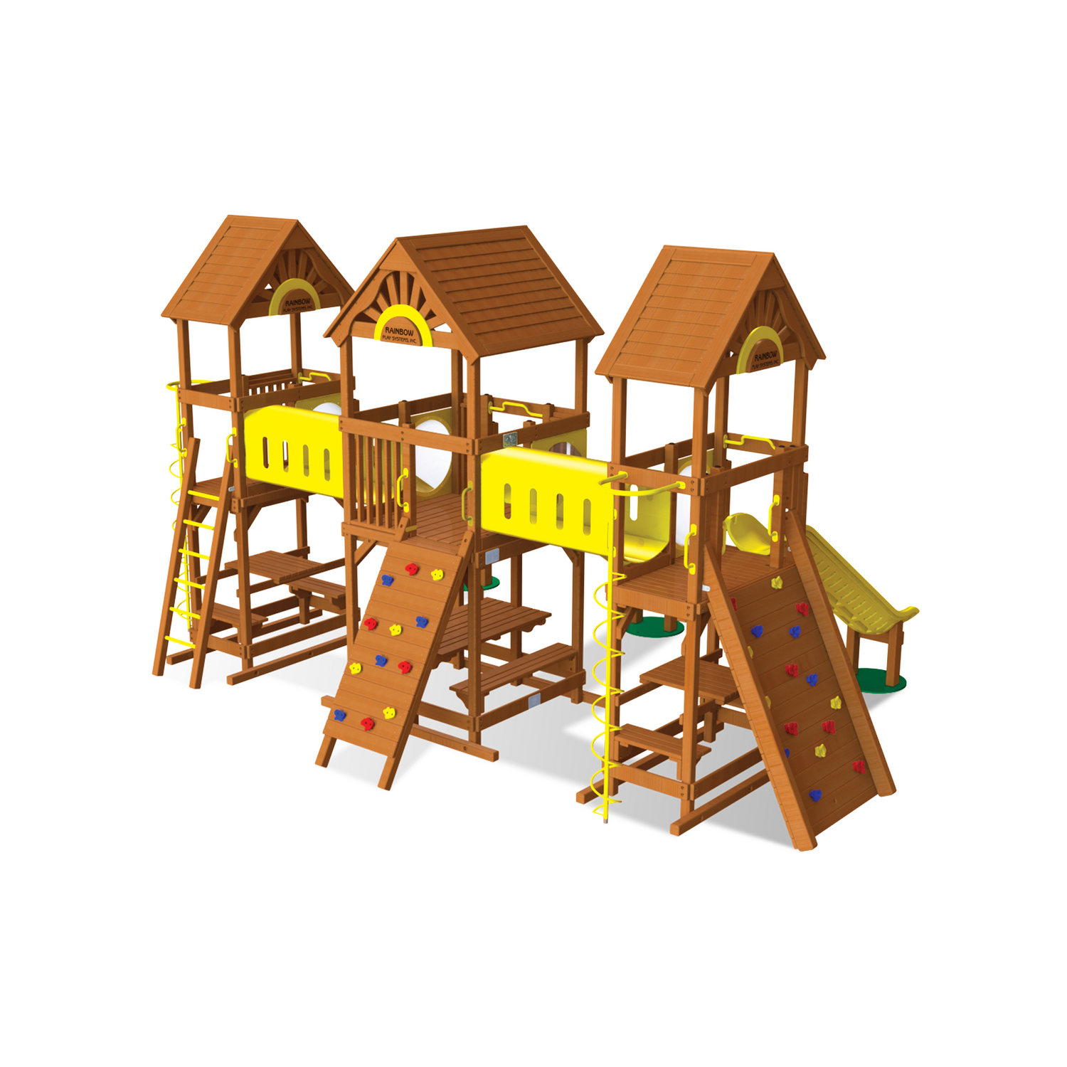 Rainbow Play Village Design 803 (42) - Rainbow Play of NC