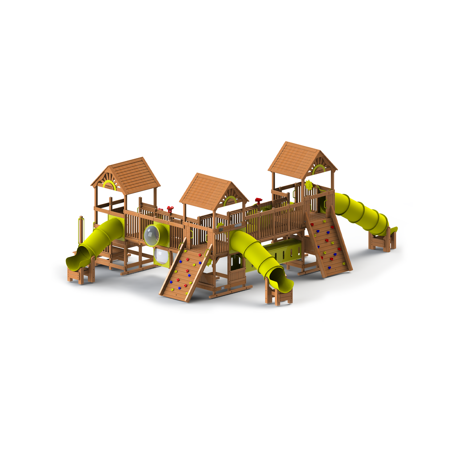 Rainbow Play Village Design C (8) - Rainbow Play of NC