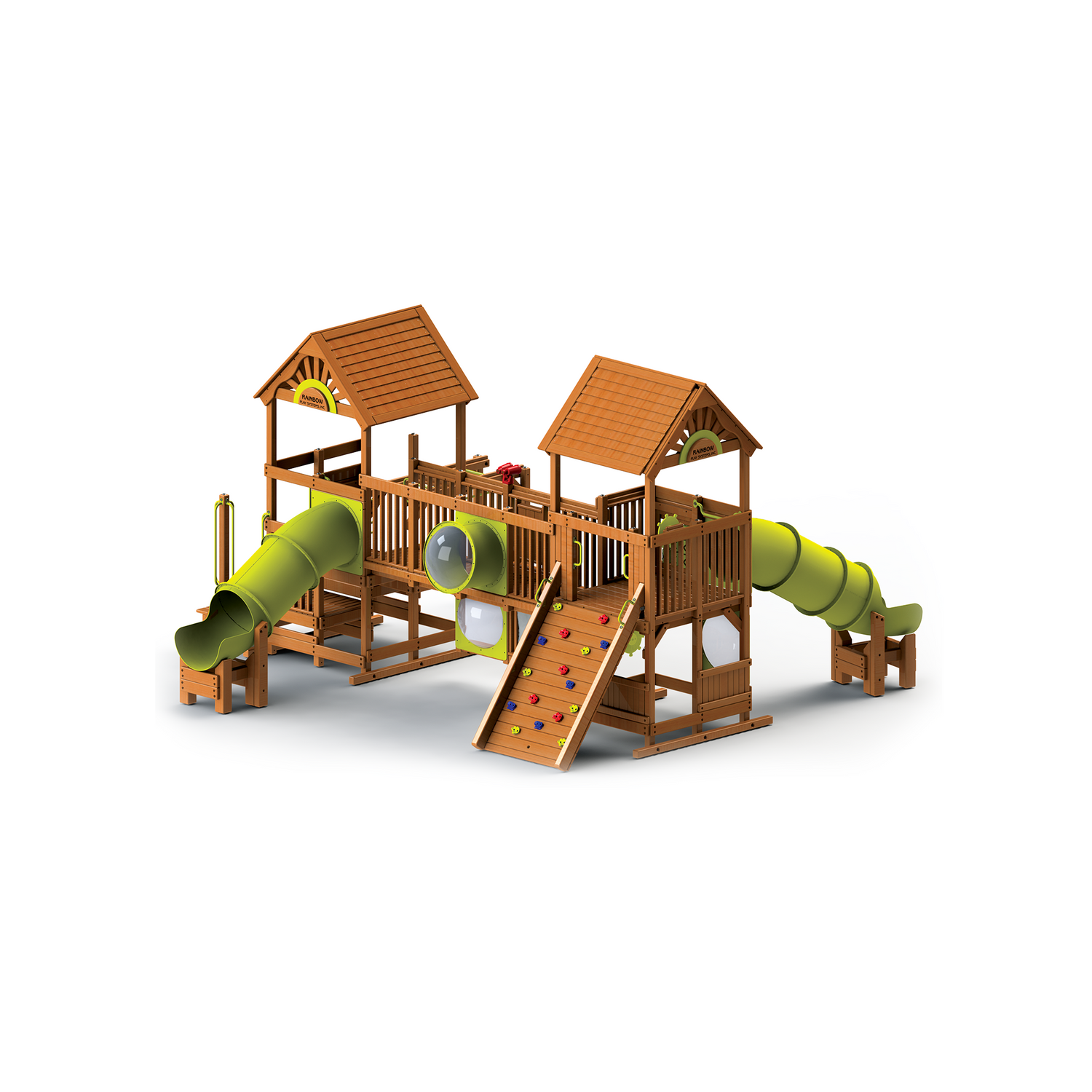 Rainbow Play Village Design B (7) - Rainbow Play of NC
