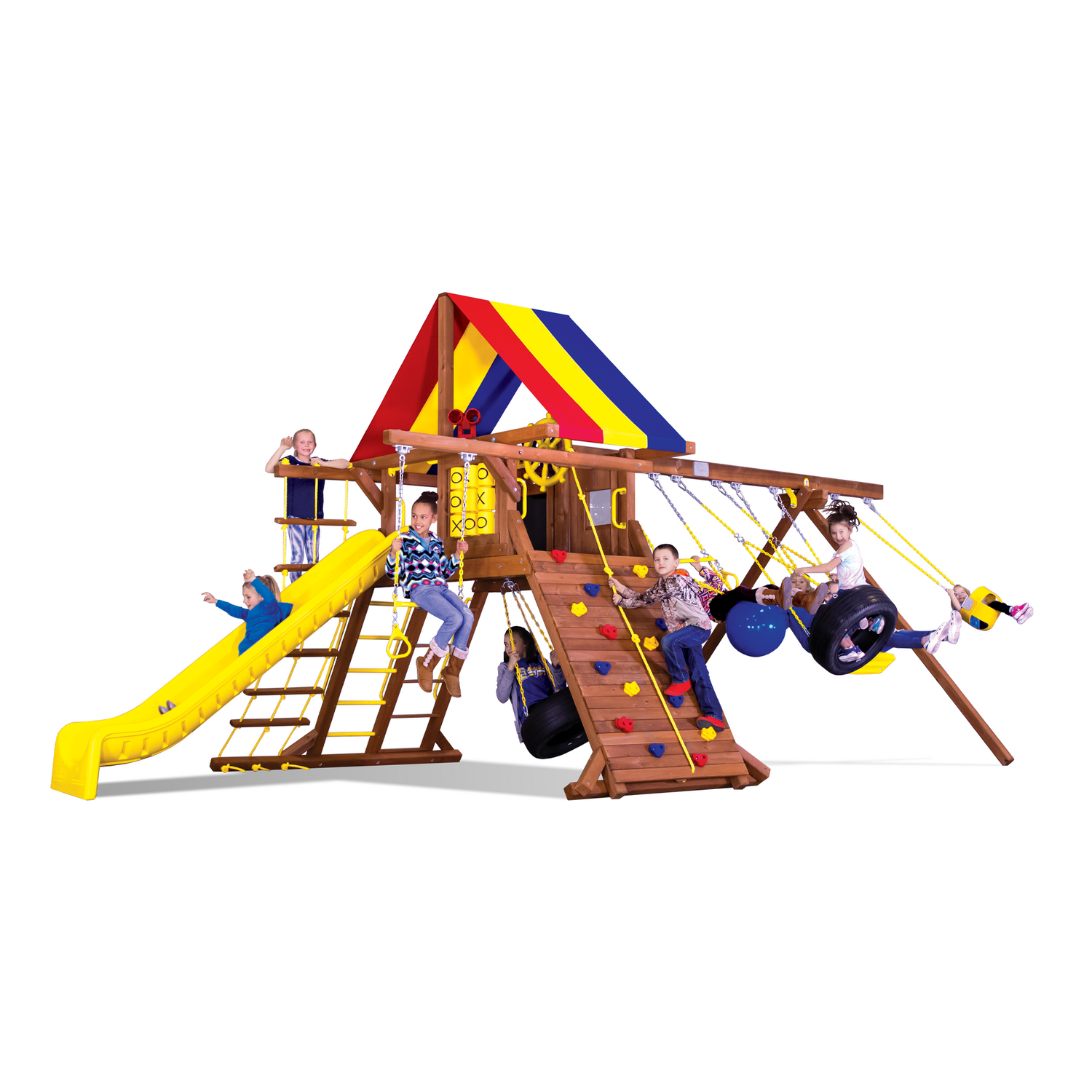 Circus Castle Pkg II Completely Maxed Out (9C) Playset - Rainbow Play of NC