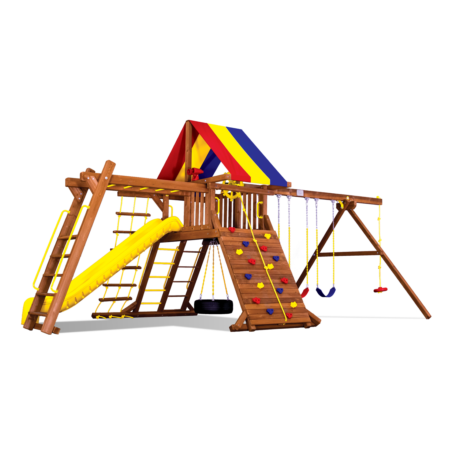 Circus Castle Pkg III Loaded (9D) Playset - Rainbow Play of NC
