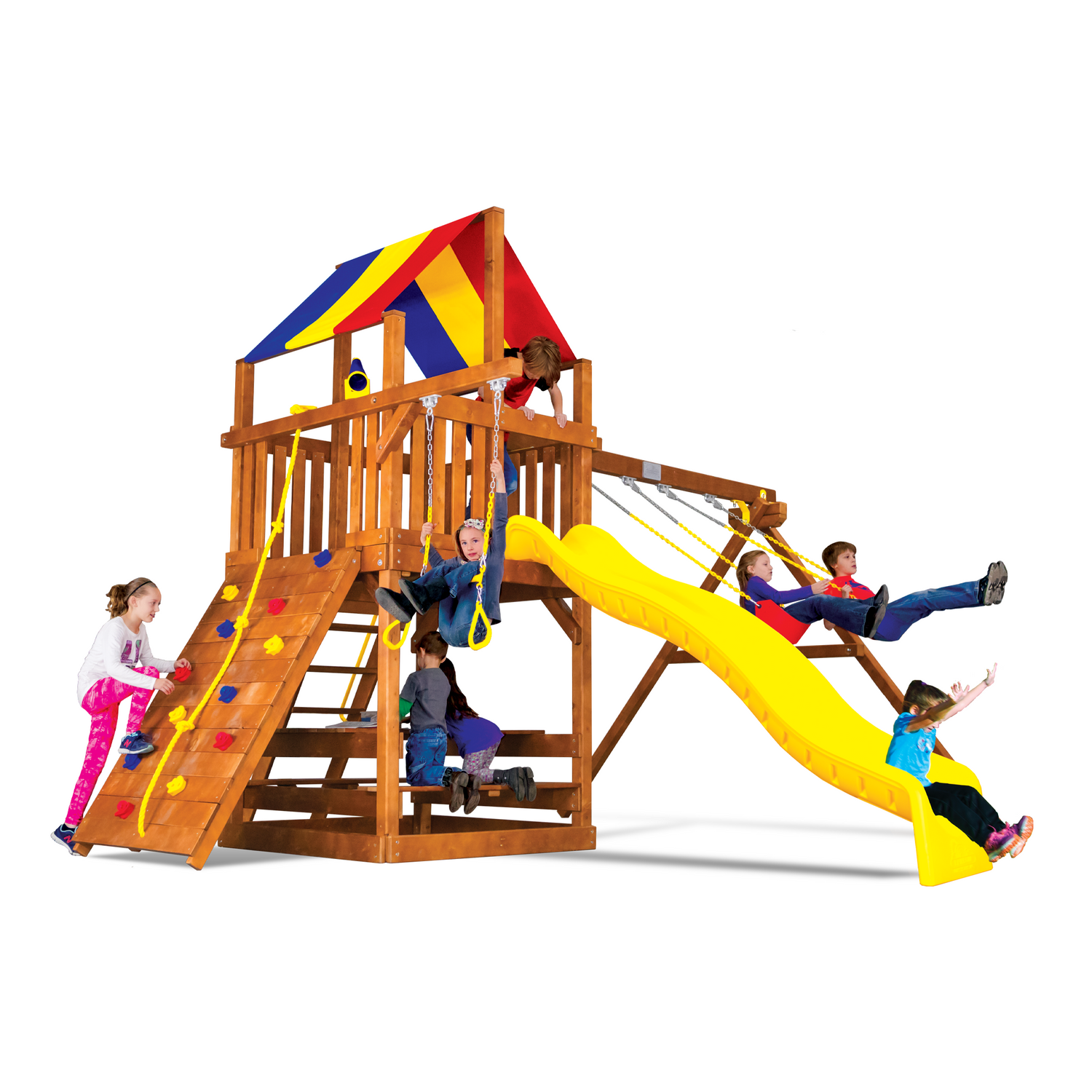 Circus Clubhouse Pkg II Popular (29B) Playset - Rainbow Play of NC