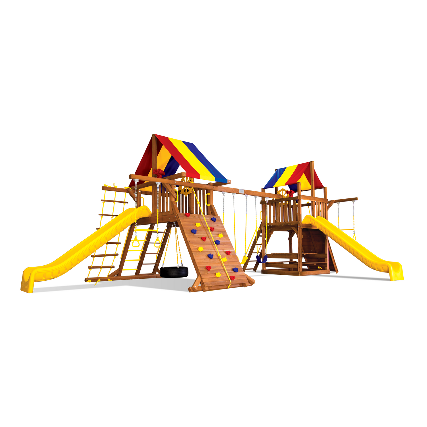 Circus Double Whammy Nicely Equipped (31I) Playset - Rainbow Play of NC