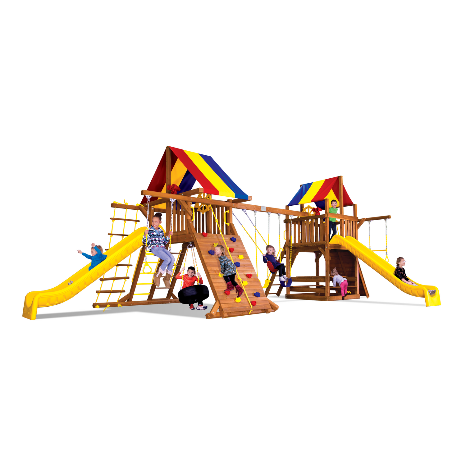 Circus Double Whammy Nicely Equipped (31I) Playset - Rainbow Play of NC