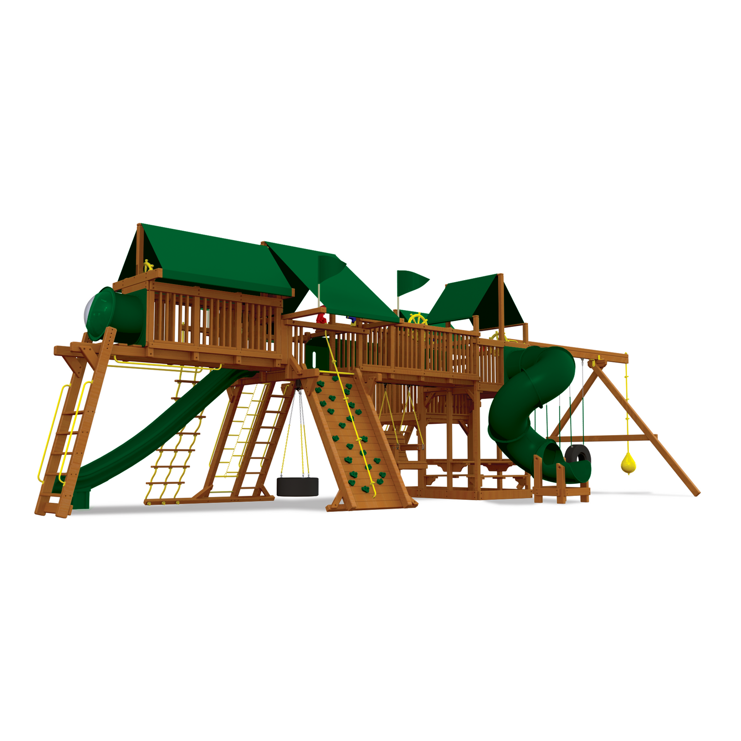 King Kong Double Whammy Green Machine (47J) - Rainbow Play of NC