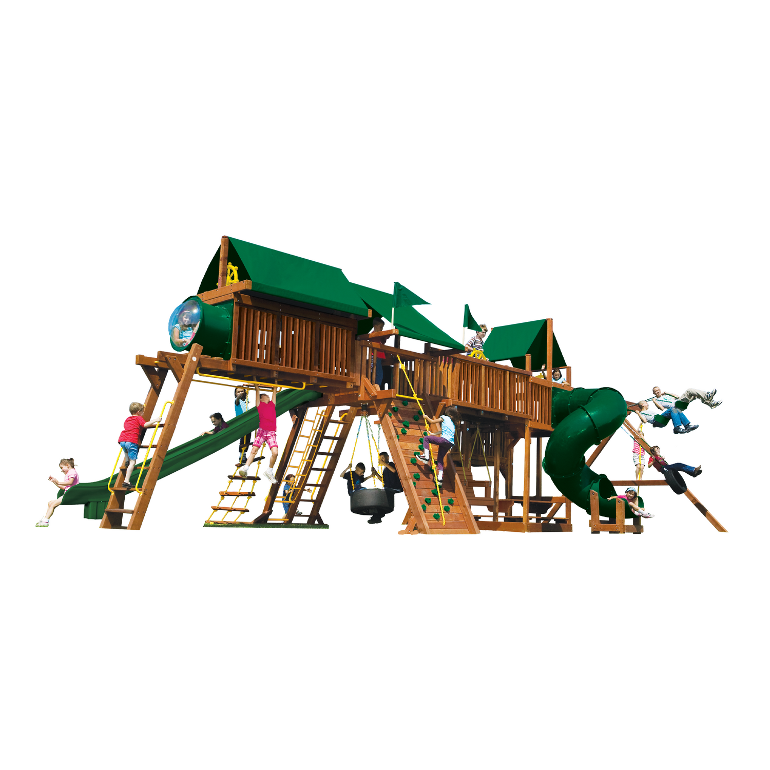 King Kong Double Whammy Green Machine (47J) - Rainbow Play of NC