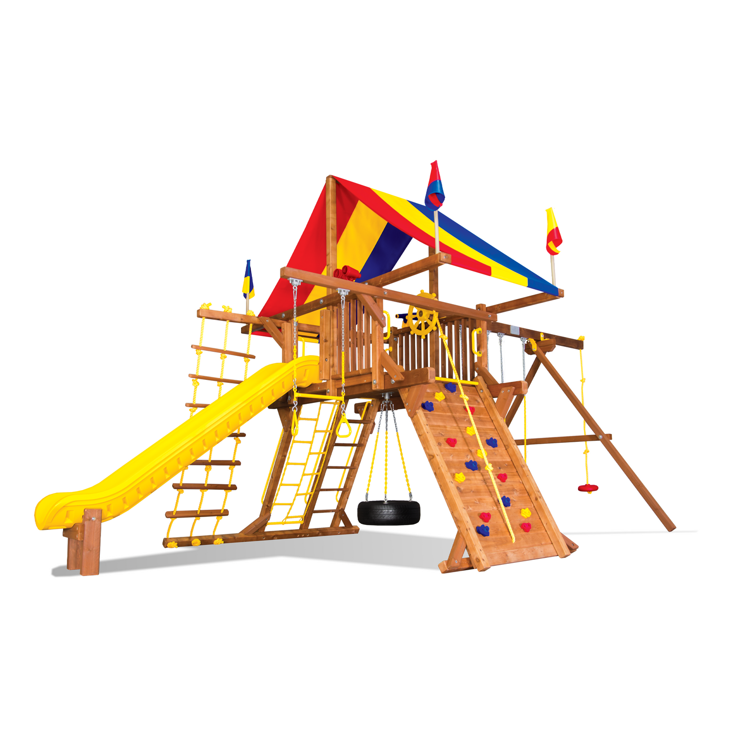 Rainbow Castle Pkg II Feature Model (16A) - Rainbow Play of NC