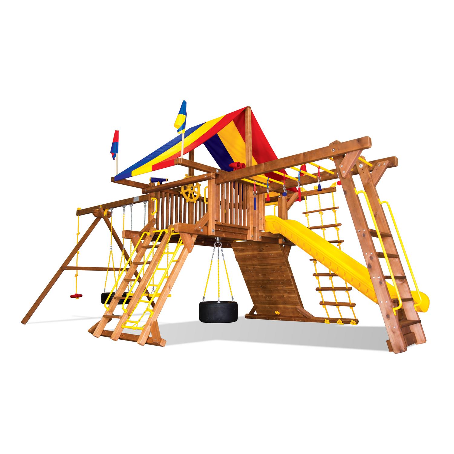 Rainbow Super Castle Pkg III Loaded (19H) - Rainbow Play of NC