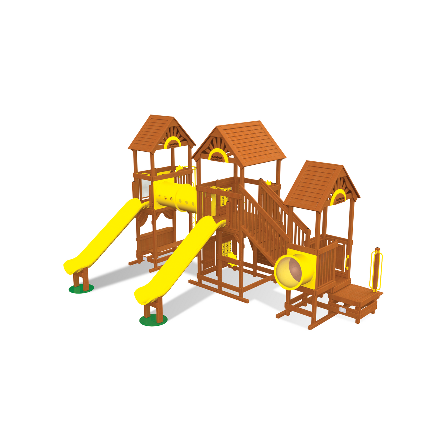 Rainbow Play Village Design 801 (40) - Rainbow Play of NC