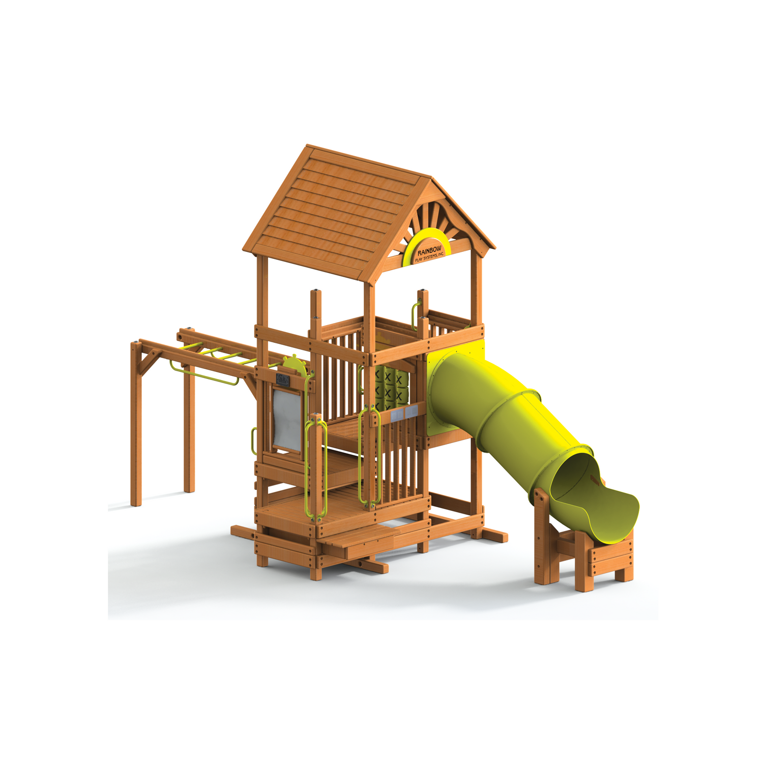 Rainbow Play Village Design A (6) - Rainbow Play of NC