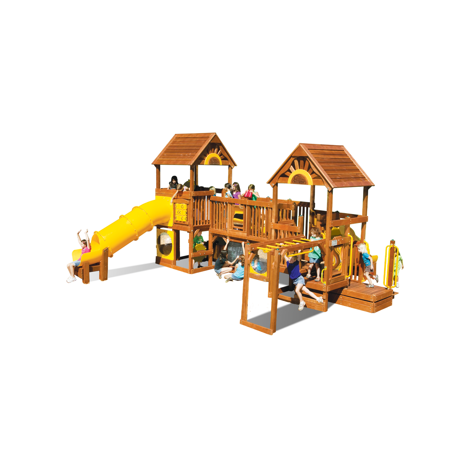 Rainbow Play Village Design B (7) - Rainbow Play of NC