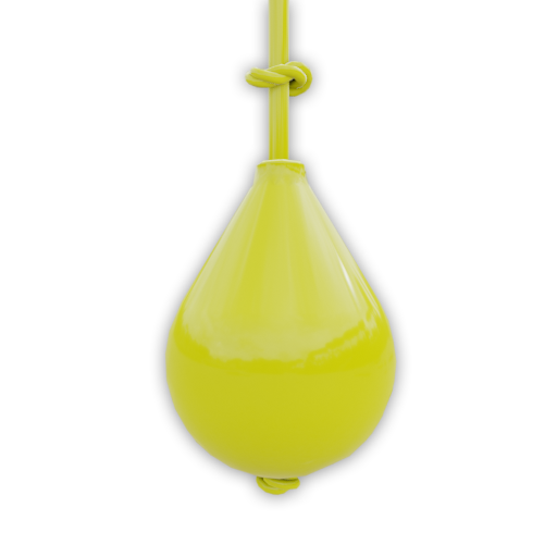 Knotted Rope with Buoy Ball - Rainbow Play of NC