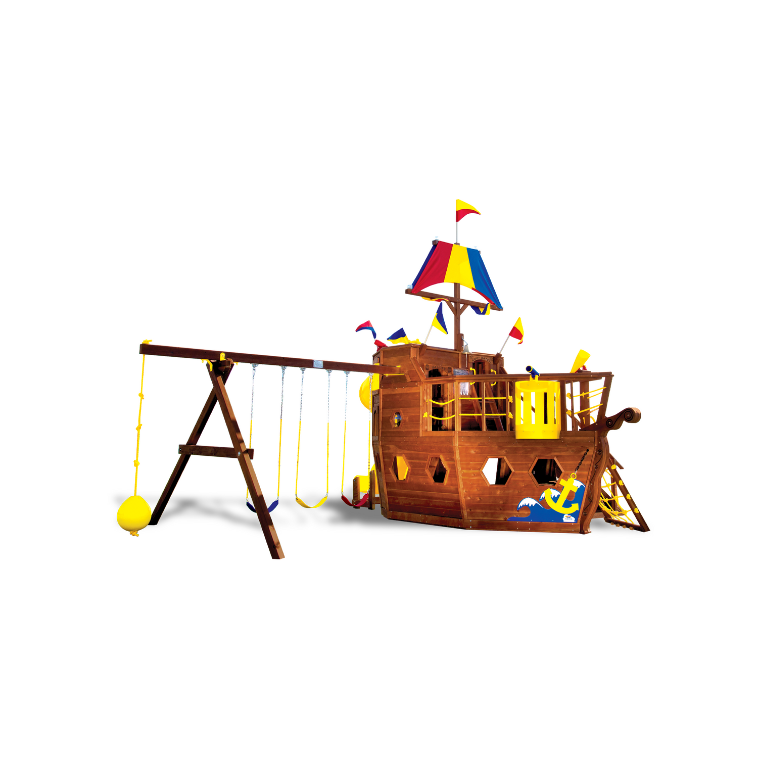 The Ship Pkg II with 360° Spiral Slide (93A) - Rainbow Play of NC