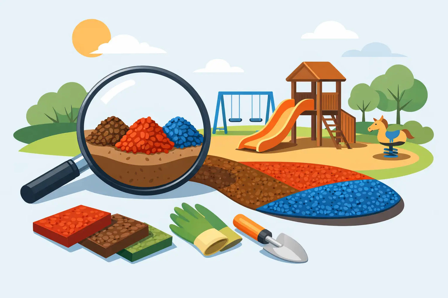 How to Choose Rubber Mulch for Play Areas